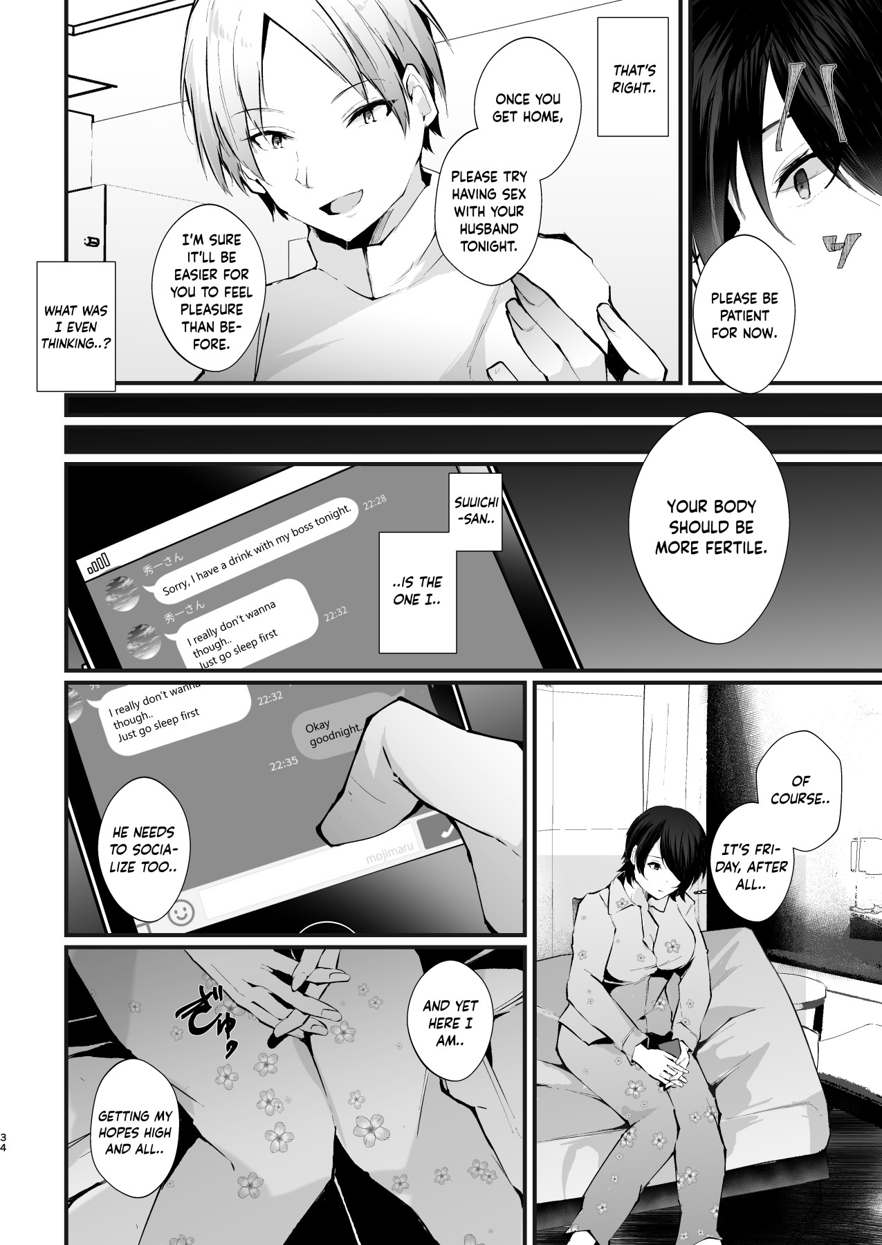 Hentai Manga Comic-Claiming Her body-Read-35